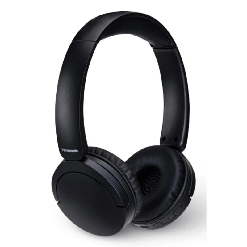 Auriculares Panasonic RB-HF630BE-K sem fios Bluetooth com cancelamento de ruído preto