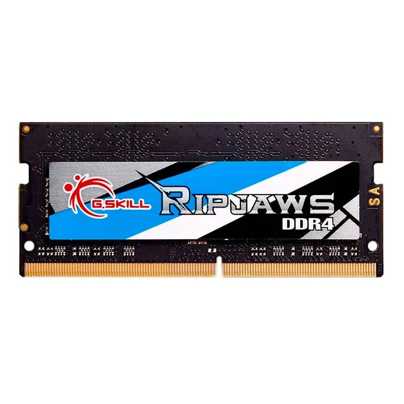 Memória RAM SO-DIMM G.SKILL Ripjaws 16GB (1x16GB) DDR4-2400MHz CL16 (16-16-16-39) 1.20V Preta
