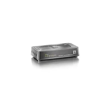 Switch Levelone 5 Portas 10/100mbps Desktop Fsw-0508tx