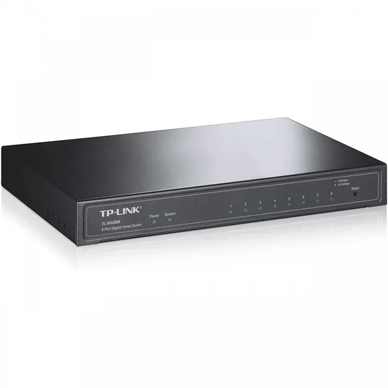 TP-Link TL-SG2008 V1 Switch 8 Portas Gigabit