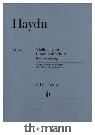 Henle Verlag Haydn Violinkonzert Hob.VIIa:4