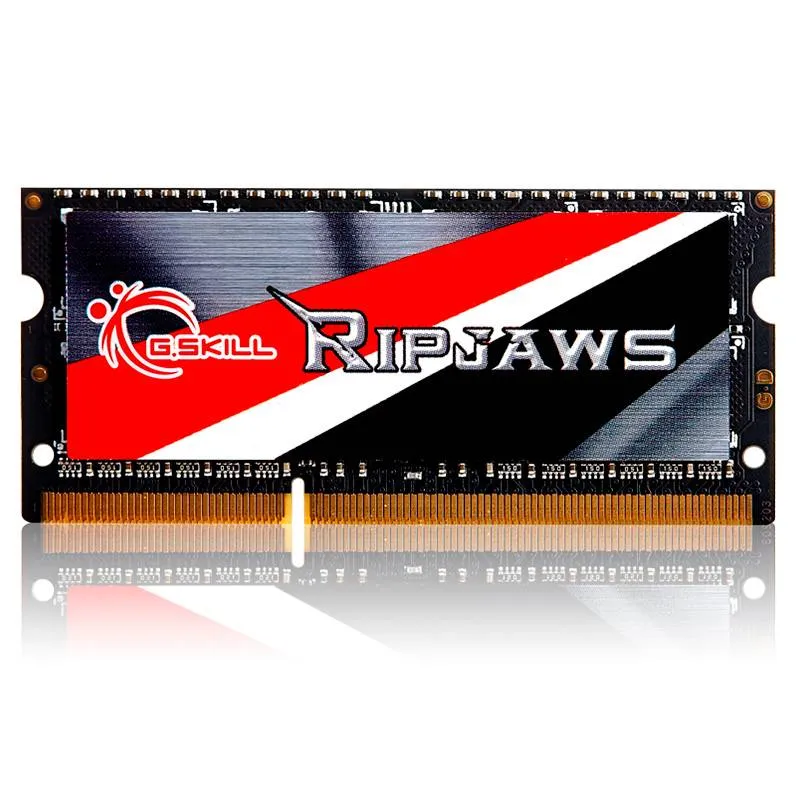 Memória RAM SO-DIMM G.SKILL Ripjaws 8GB (1x8GB) DDR3L-1600MHz CL9 (9-9-9) 1.35V