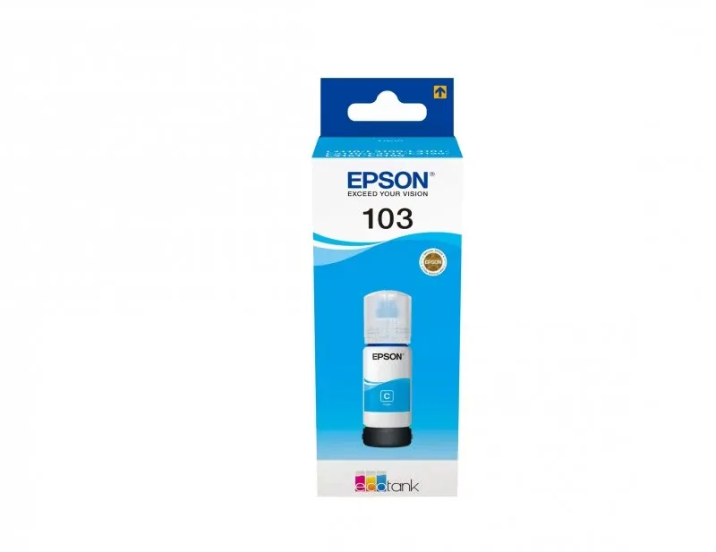 RECARGA DE TINTA EPSON SERIE 103 CIANO (65ML) - ECOTANK L31XX