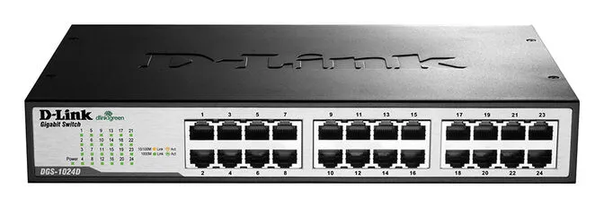 Switch D-Link DGS-1024D 24 Portas Gigabit Unmanaged