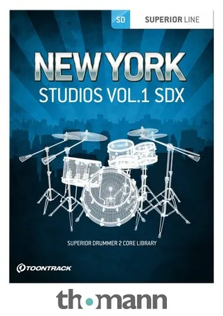 Toontrack SDX New York Studios Vol. 1