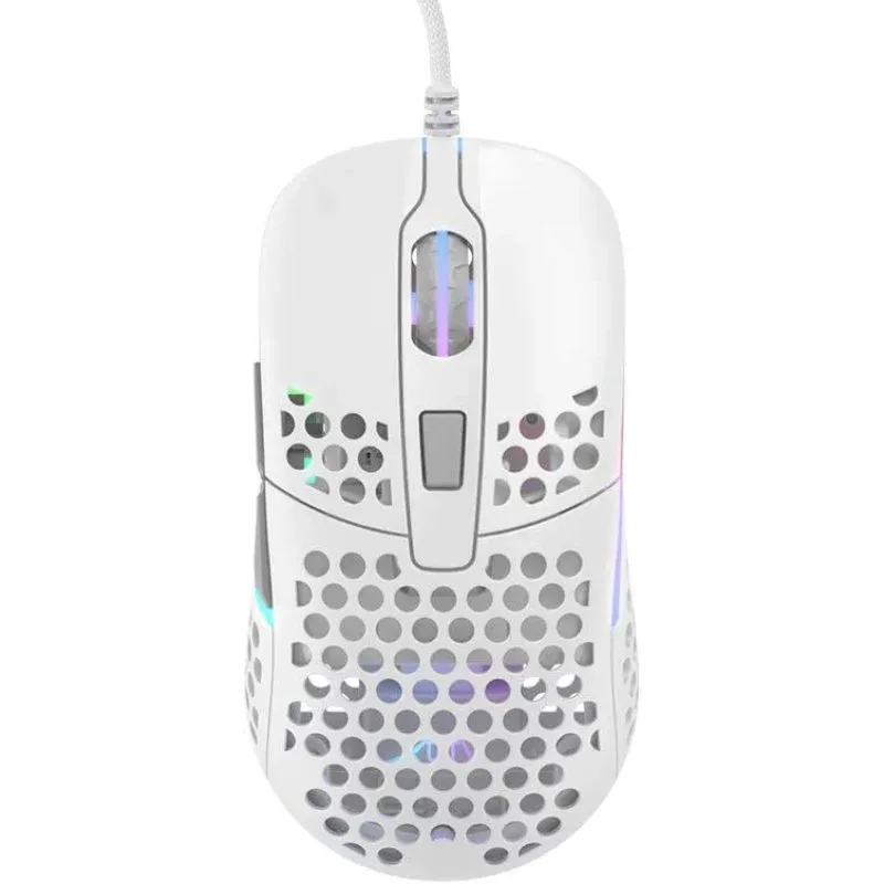 Xtrfy M42 Rato Ótico Gaming USB Ambidestro 16000DPI Branco