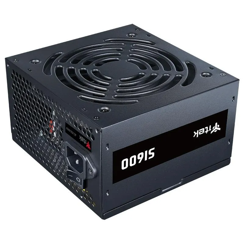 Fonte Alimentação Fuente de Alimentação Itek SI600 600W Certificação 80 PLUS proteção ativa