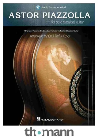 Hal Leonard Astor Piazzolla Guitar
