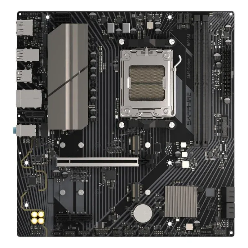 Motherboard Sapphire B650M-E B650 Socket AM5 DDR5 Micro ATX 2.5GbE PCIe 5.0 RGB