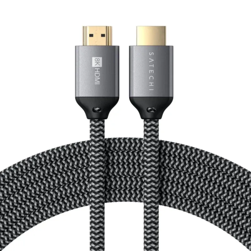 Cabo HDMI 2.1 Satechi High-Speed c/ Ethernet 8K 2m Preto