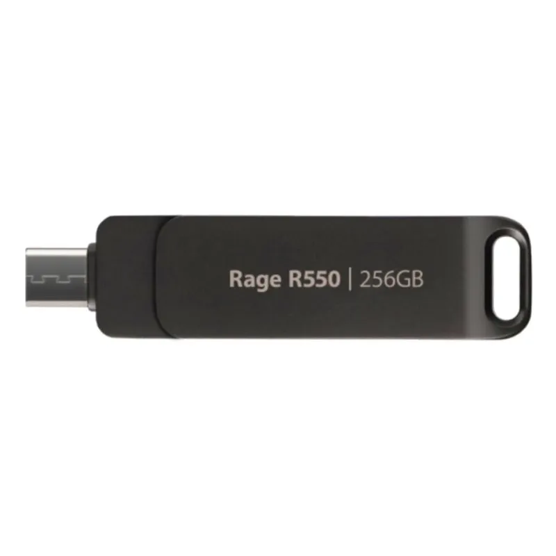 Pen Drive Patriot Rage R550 256 GB USB-A e USB-C 3.2 Gen 1