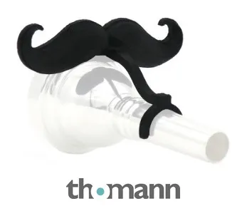 Brasstache Mustache Clip for Trombone L