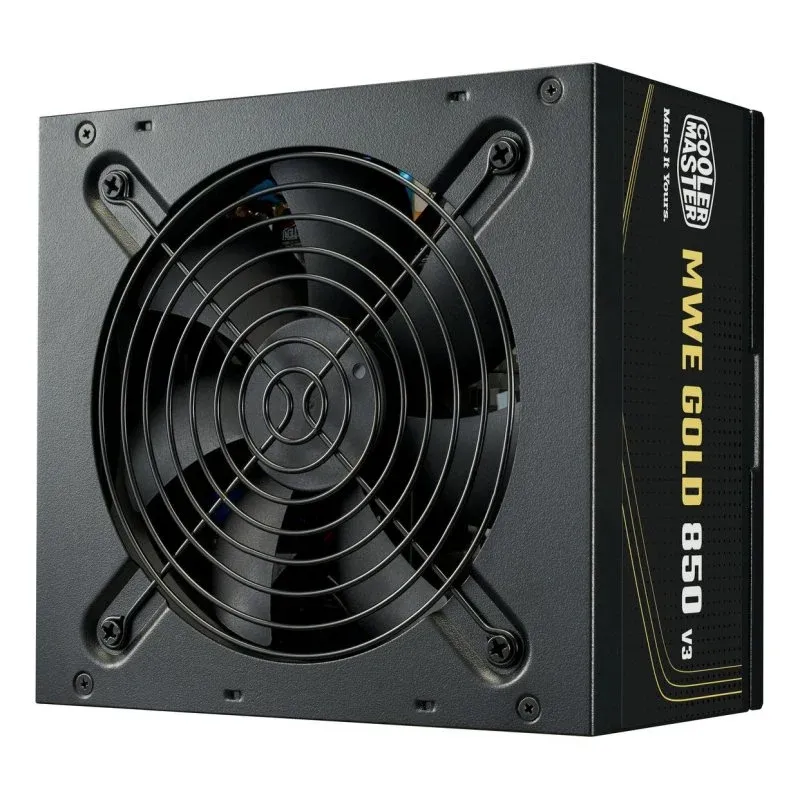 Fonte Alimentação Cooler Master MWE GOLD 850 V3 Fonte de Alimentação ATX 850W 80 PLUS Gold