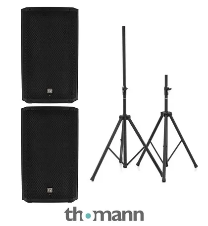 EV ZLX 15P G2 Stereo Stand Bundle