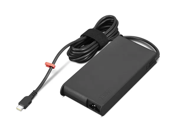 ThinkPad Mobile Workstation 180W USB-C GaN Slim AC Adapter -EU