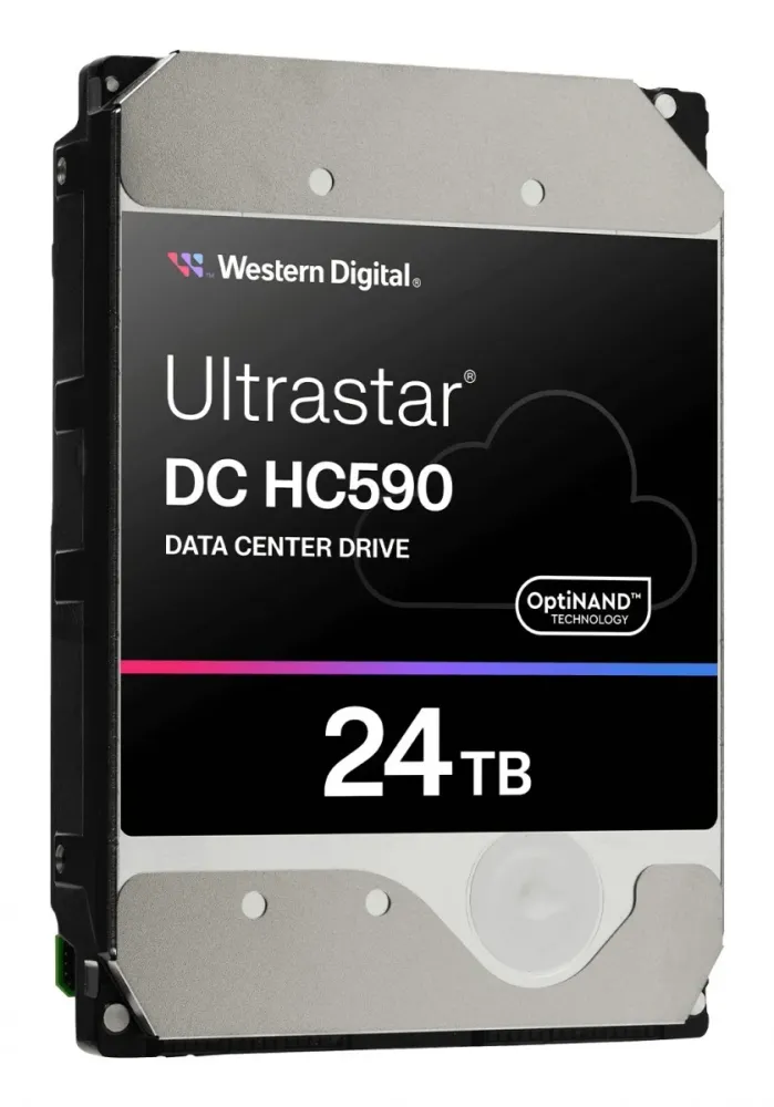 Disco Rígido Western Digital DC HC590 HDD SAS 24TB 7200rpm 12Gb/s para Servidor