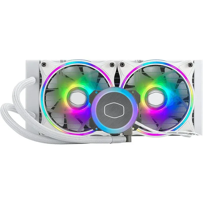 Water Cooler CPU Cooler Master MasterLiquid ML240 Illusion Branco