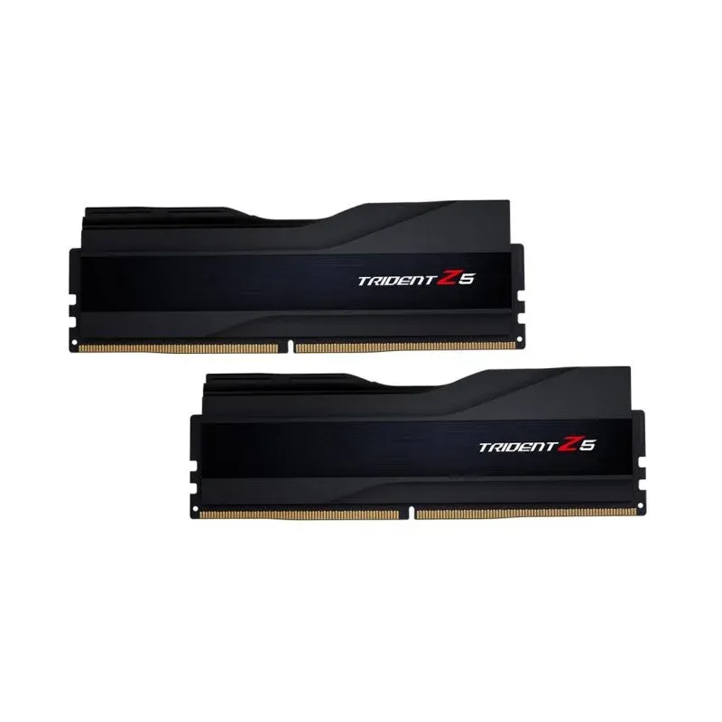 Memória RAM G.Skill Trident Z F5-6000J3040G32GX2-TZ5K 64GB 2x32GB DDR5 6000MHz CL30 Dual Channel XMP Preto