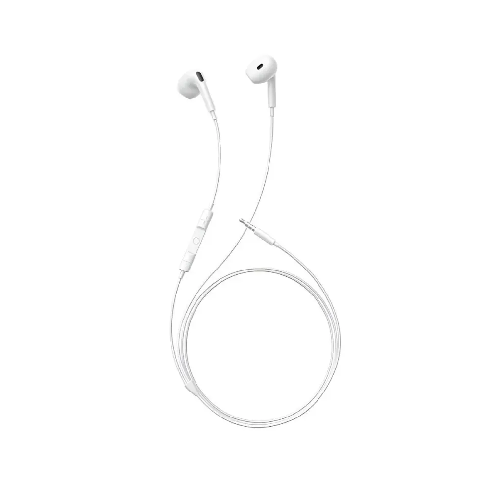 Auriculares Baseus Encok HZ19 Jack 3.5mm Brancos