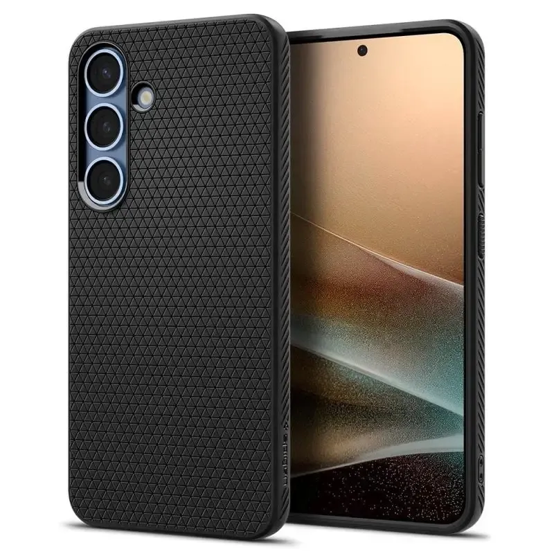 Capa Spigen Liquid Air Samsung Galaxy S25 Matte Black