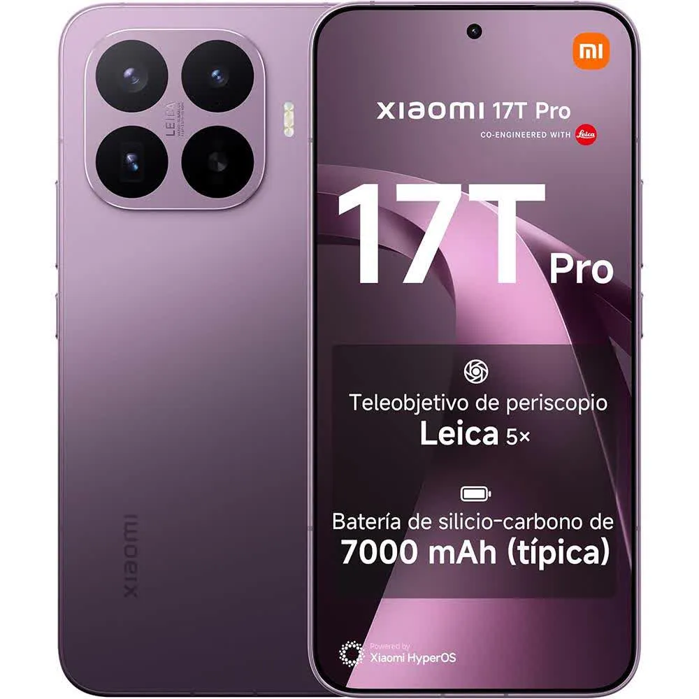 Smartphone Xiaomi 17T Pro 6.83″ 12GB/512GB Deep Violet