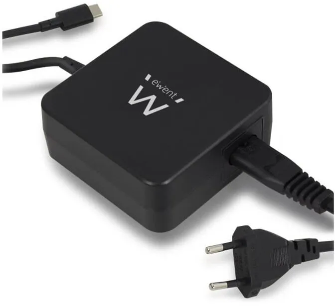 Carregador de Portátil Ewent USB Tipo C 65W
