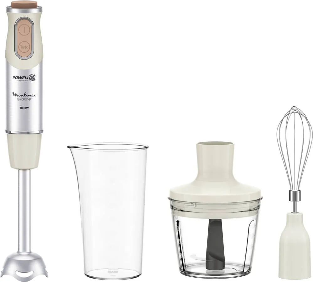 Varinha Mágica Moulinex Quickchef 1000w 10 velocidades 800ml