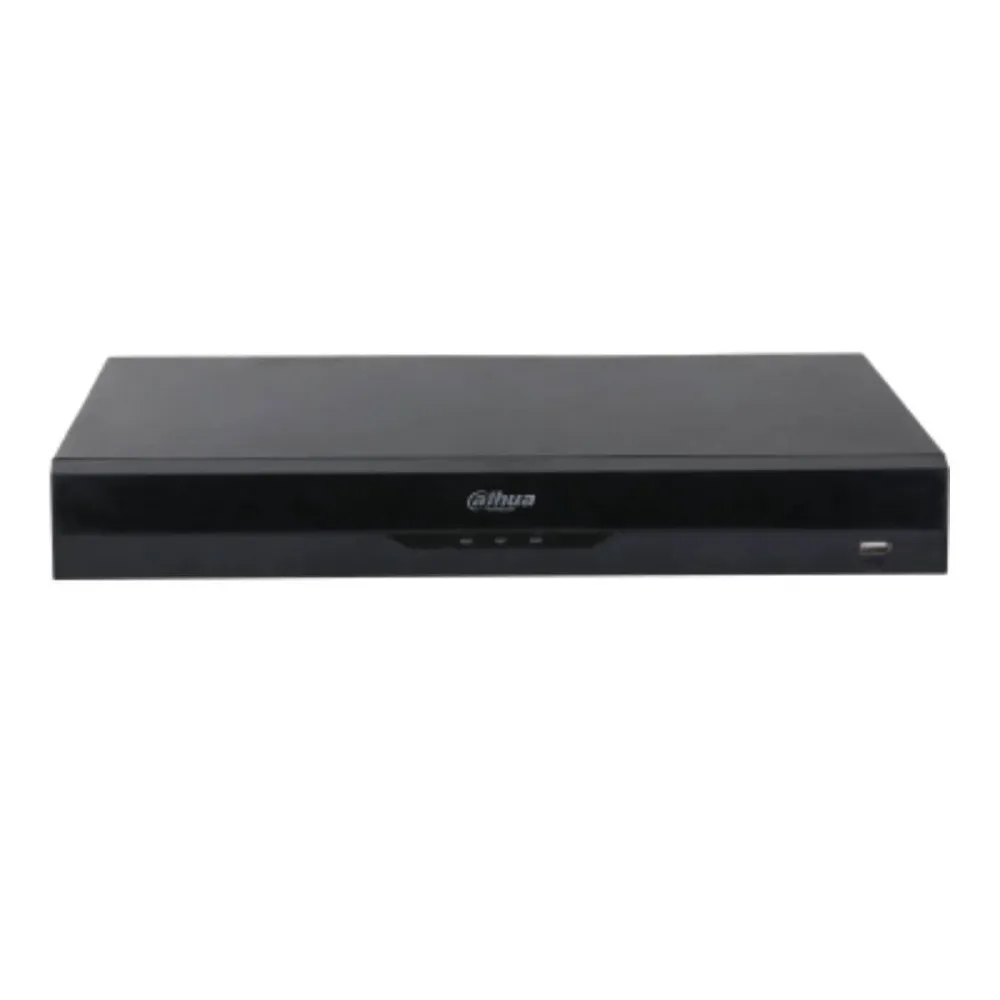 Gravador NVR Dahua WizSense 32 Canais 8K 1U Preto - NVR5232-EI2