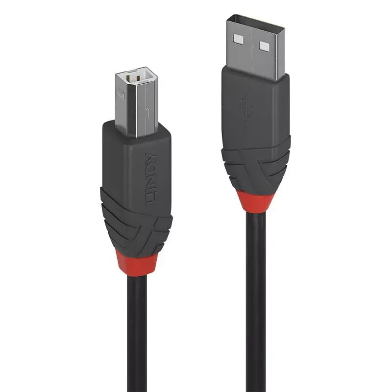 2M USB 2.0 TYPE A TO B CABLE ANTHR