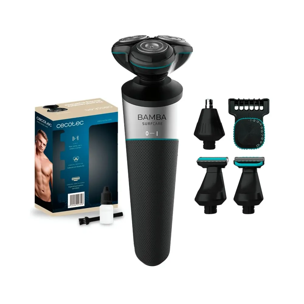 Máquina de Barbear Cecotec PrecisionCare Multigrooming 5 em 1