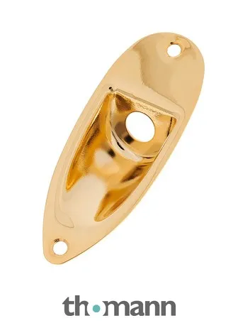 Harley Benton Parts Jack Plate Gold ST