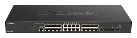 Switch D-Link Gerenciado Inteligente 24 Portas + 4 Portas RJ45