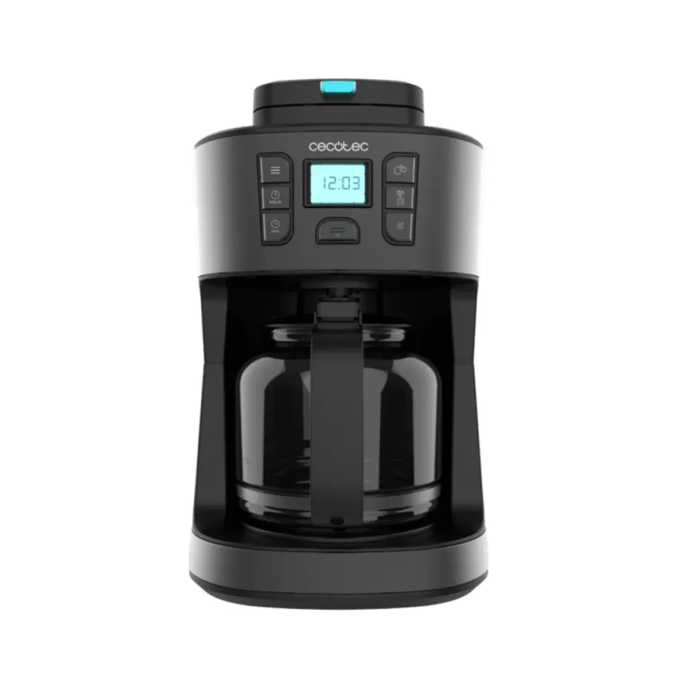 Máquina de Café Cecotec Coffee 66 Grind & Drop 1086W Preta
