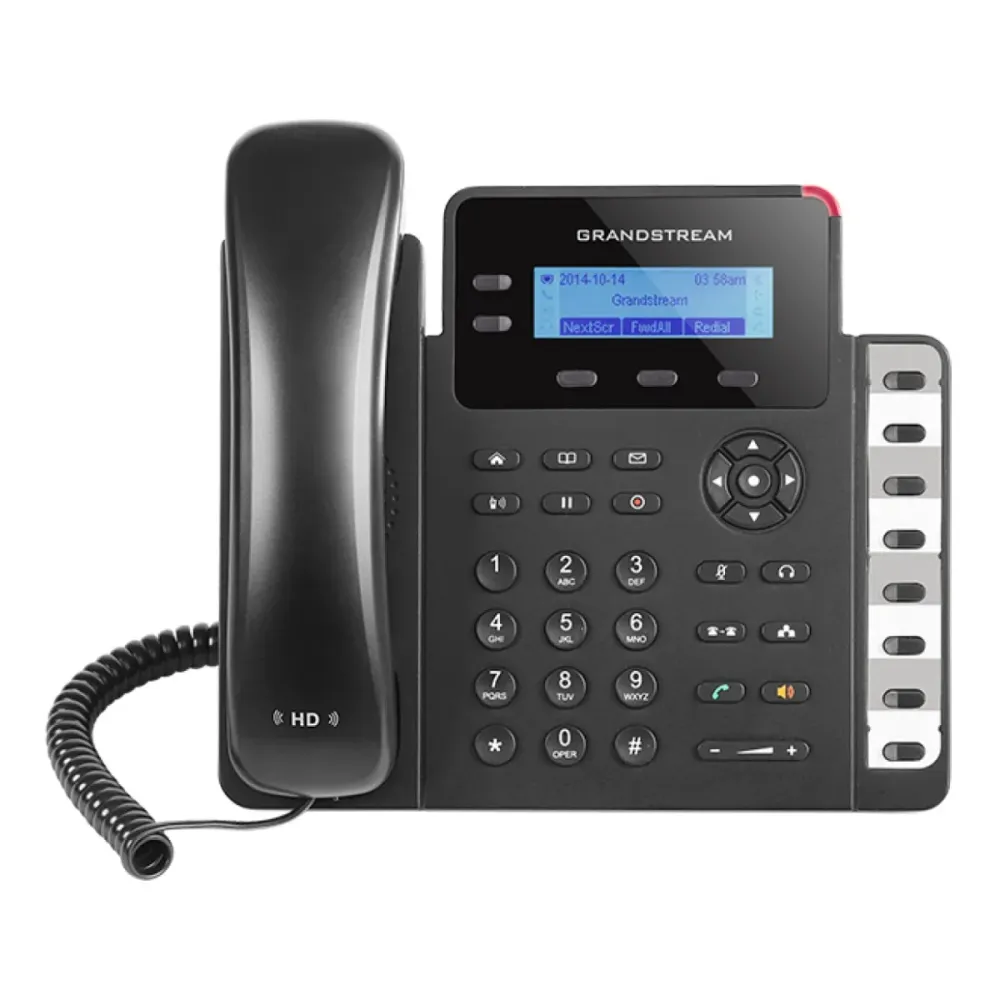 Telefone IP Grandstream GXP1628 PoE Preto