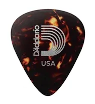 Palhetas guitarra D'Addario 1CSH6 Shell Color Celuloid Heavy
