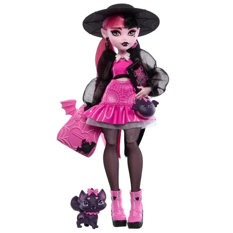 Boneca MATTEL Monster High Draculaura G3 Core Refresh 35 cm articulada