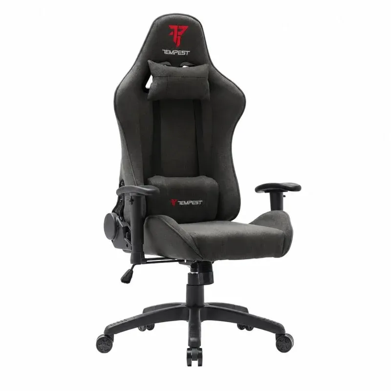Cadeira Gaming Tempest Vanquish Preta Tecido Respirável