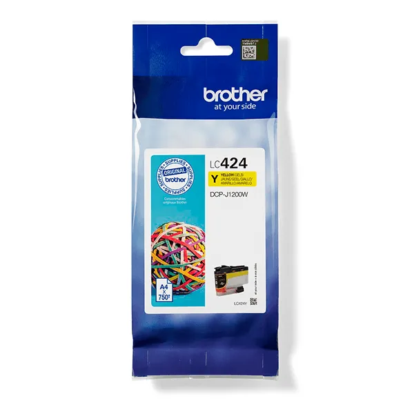 BROTHER TINTEIRO AMARELO LC424Y