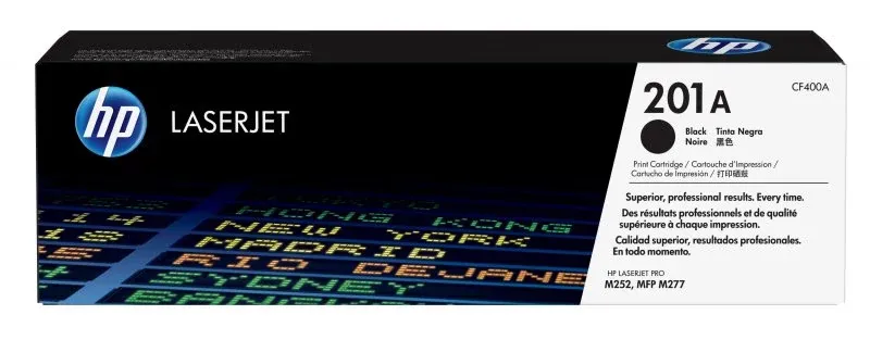 HP 201A Black Original LaserJet Toner Cartridge (CF400A)