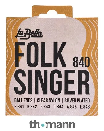 La Bella 840 Folk Singer