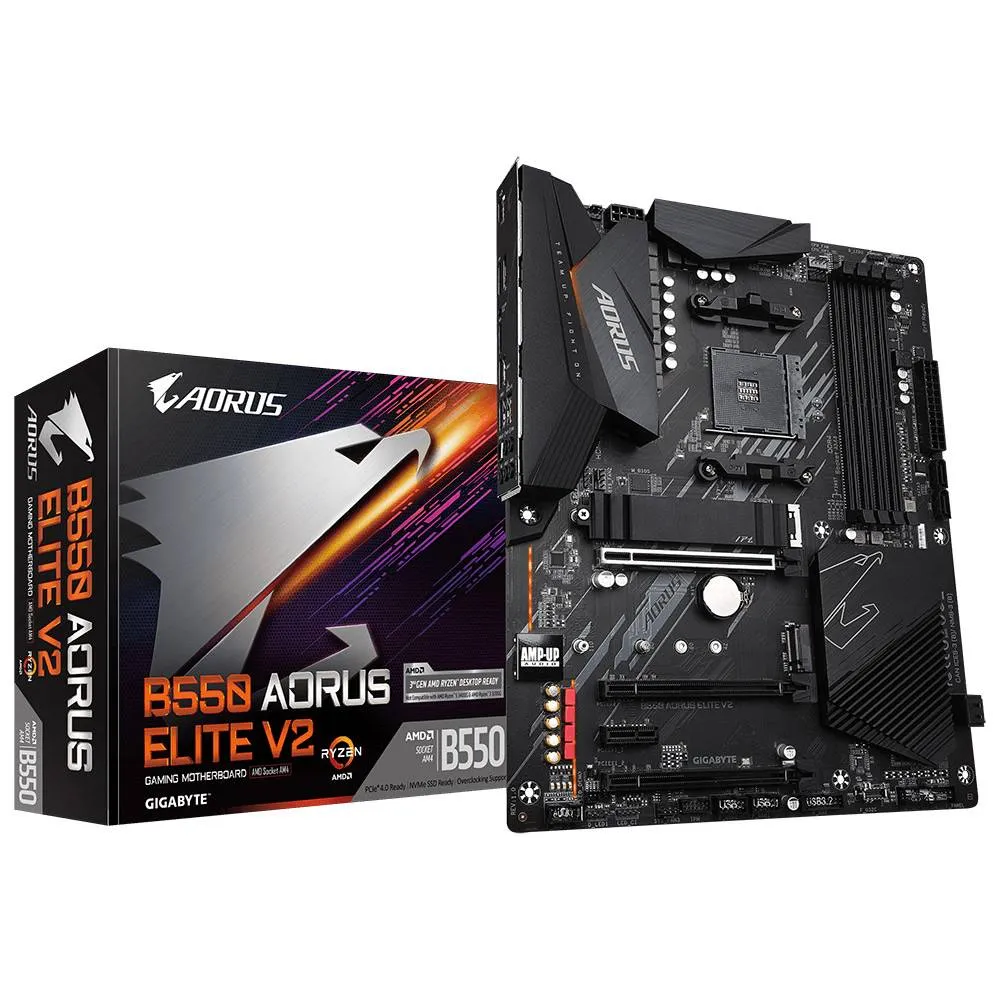 Motherboard ATX Gigabyte B550 Aorus Elite V2 SktAM4