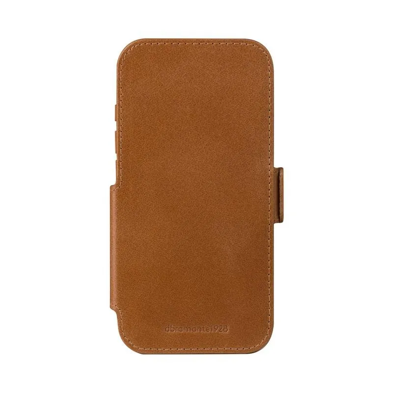 Funda para móvel dbramante1928 Copenhagen carteira couro bronze para iPhone 17 Pro