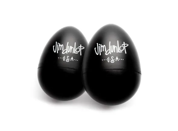 Dunlop 9103TBK Black bag of 2 Eggs Shakers