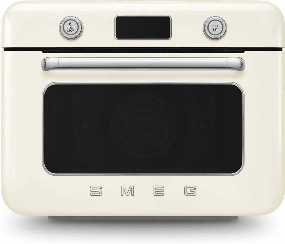 Forno com vapor SMEG COF01CREU Anni 50 (30 L - 1800 W - Creme)