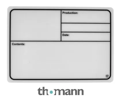 Adam Hall 88001 Self Adhesive Tour Label