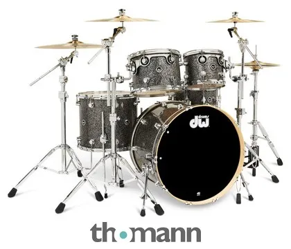 DW DWe E33 Drum Kit Black Galaxy