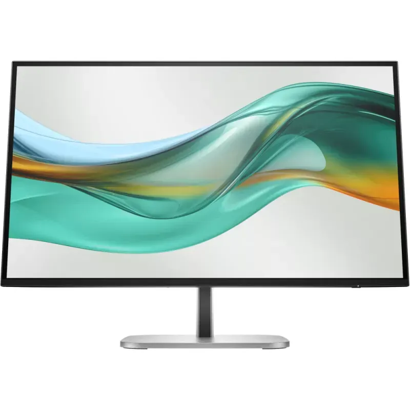 HP 527pu - Series 5 Pro - monitor LED - 27" - 2560 x 1440 QHD - IPS - 350 cd/m² - 1500:1 - 5 ms - HDMI, DisplayPort, USB-C - preto jacto, prata natural e preto jato (suporte)