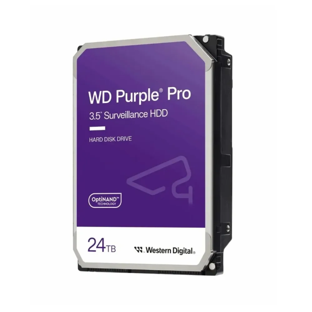 Disco Rígido 3.5" Western Digital Purple Pro 24TB 7200RPM SATA III