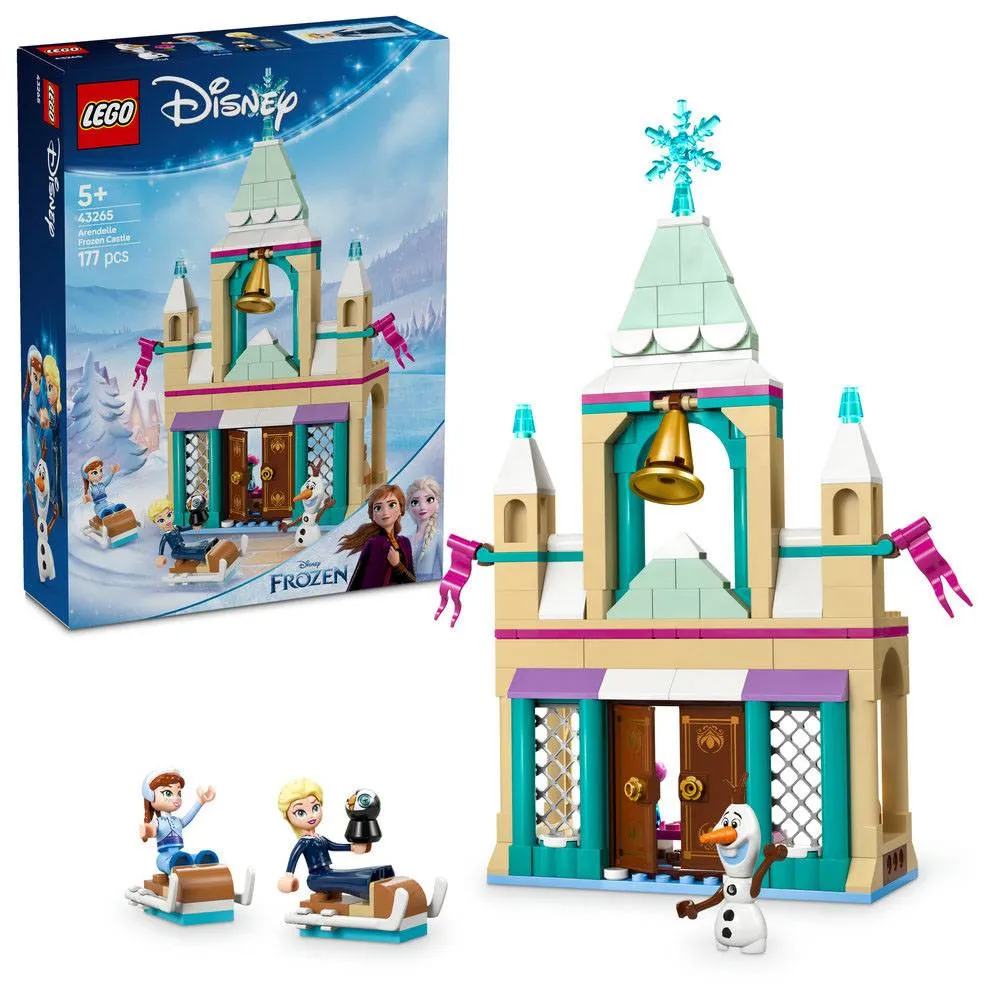 LEGO Disney Princess: Castelo de Gelo de Arendelle | Idades 5+ | 177 Peças | Item 43265