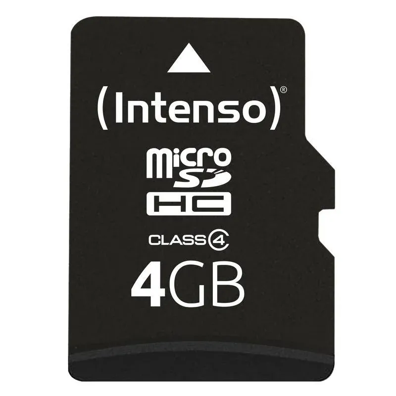 Cartão de memória Intenso 3403450 MicroSDHC 4 GB Classe 4 resistente